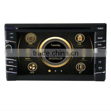 universal car multimedia navigation system with GPS/Bluetooth/Radio/SWC/Virtual 6CD/3G internet/ATV/iPod/DVR