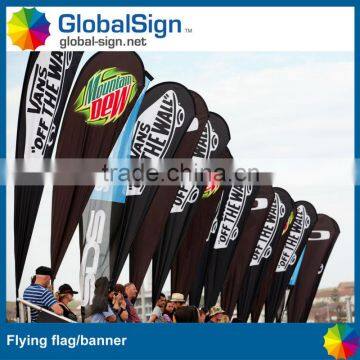 Shanghai GlobalSign sublimation printed blade flags