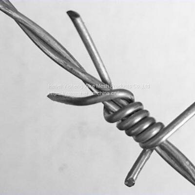 14 Gauge Galvanized Barbed Wire/plastic Barbed Wire in High Quality photo-5