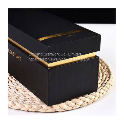 Custom Cardboard Wine Packaging Luxuriouspaper Wine Packaging Beauty Wine Packaging Box Lid off Design photo-4