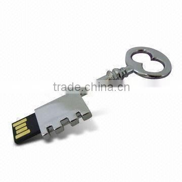 Real capacity Colorful Metal Key shape usb flash drive 4GB 8GB 16GB pen drive pendrive U disk Thumb memory stick