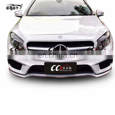 Good fitment GLA45 AMG style body kit for Mercedes Benz gla class front bumper rear bumper for gla450 facelift