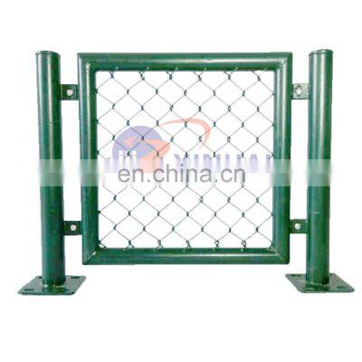Fentech Hot Dipped Fence Posts Galvanized Cattle Fence Steel Chain Link Fence Gates photo-4