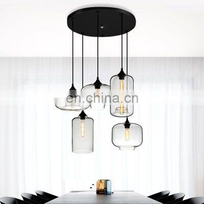 Special Colorful Design Glass Pendant Lighting Decor Art Hanglamp Light