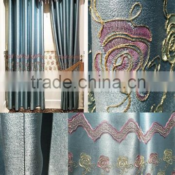 luxury turkish ready made wholesale window curtain