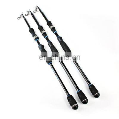 2.1m 2.4m 2.7m Carbon Fiber Retractable Lure Fishing Rod photo-5