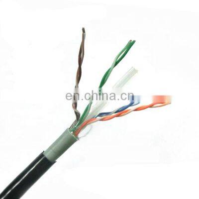 Double Jacket UTP CAT6 Outdoor 0.5mm CCA Network Cable