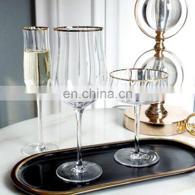 Cost Effective Custom Stand Anniversary Gift Long Stem Drinking Goblet Logo Glass Wine photo-3