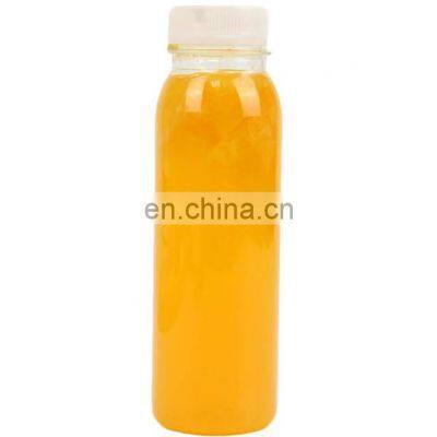 Reusable Clear Disposable Plastic Empty Bottle Milk Containers With White Tamper Evident Caps photo-2