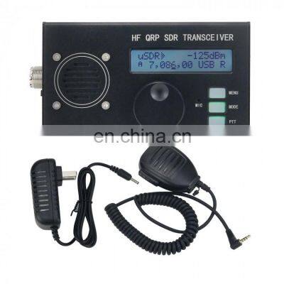 USDX USDR HF QRP SDR Transceiver SSB/CW Transceiver 8-Band 5W DSP SDR Black Shell With Mic photo-3