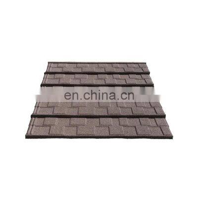 Hot Sale Galvalume Steel Plate Shingle Stone Coated Steel Roofing Tile Ridge photo-2