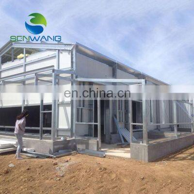 Light steel structure shed chicken house poultry farm for broiler and layer