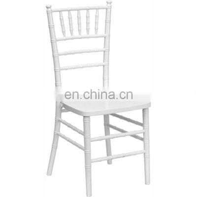 Outdoor party white resin folding chair plastic chiavari chairs