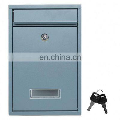 2021 Hot Sale Aluminum Water Proof Postbox, Metal Garden Post Box