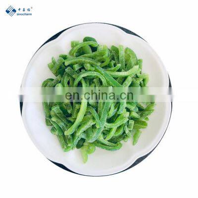 IQF Frozen Green Bell Pepper