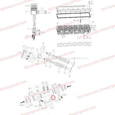 MAN D2066 Sealing plug 04203-5065