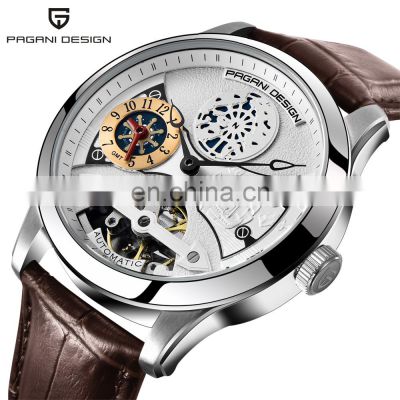 Pagani Design 1635 Private Label Men Mechanical Watch Custom Tourbillon Luxury Automatic Watch Logo