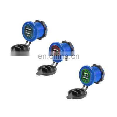 Car Charger Ship Touring Car Mobile Phone Charging 12-24V Aluminum Alloy 3.1A Fast Car Charger photo-3