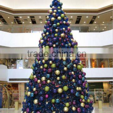 2015 decorative christmas tower tree for shopping mall