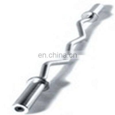 Aoshengjia P030 Commercial 1.2m Curved OB Bar Gym Ez Curl Bar Bodybuilding Weightlifting Barbell Curl Bar with screw collar