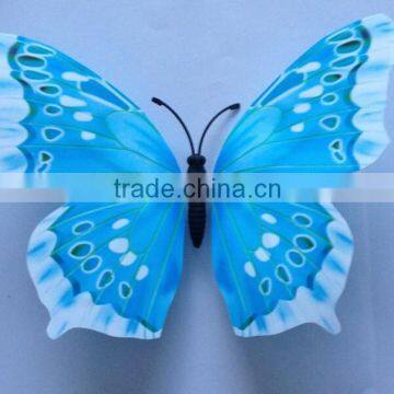 Factory manufacture 30cm blue butterflies