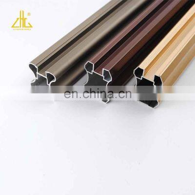 China Factory ZHONGLIAN Aluminium Extrusion Furniture Aluminum Profile for Wardrobe photo-2