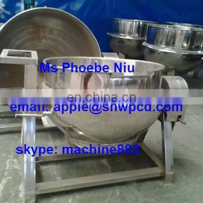 500 Liter Steam Jacketed Cooking Kettle Jacketed Cooking Pot photo-3
