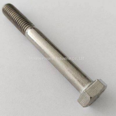 316 Stainless Steel Half Threaded Metric Hex Head Cap Bolt High Corrosion Resistant photo-2