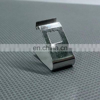 Stamped OEM 65Mn V Shape Metal Spring Clips For Electric Vehicle Accessories photo-4