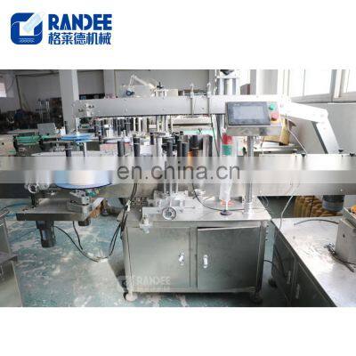 Automatic Round Square Bottle Self Adhesive Sticker Double-sided Labeling Machine Price for Sale photo-4