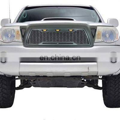 Pick-up Car Modified Honeycomb Mesh Black Front Bumper Hood Grill Fit for Toyota Tacoma 2005-2011 photo-4