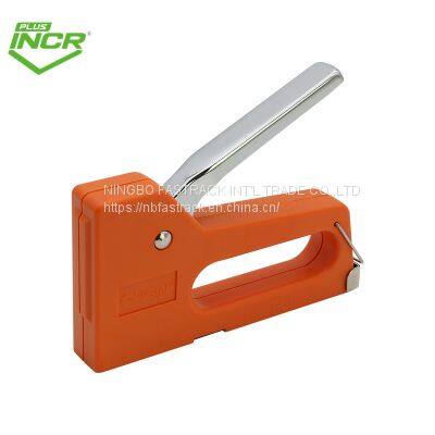 Economy Style Plastic Stapler Manual Nb-fastrack Staple Gun With Metal Handle for Decoration Upholstery
