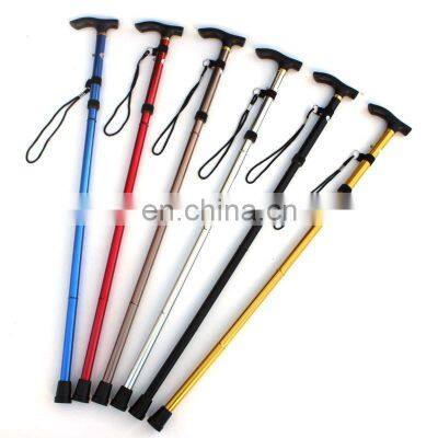 Custom Competition Mountain Multifunctional Folding Telescopic Hiking Sticks Trekking Pole