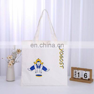 Recycle Cloth Shop Packaging Bag Top Seller Cheap Price White Small Polyester Cotton Canvas Tote Bag photo-4