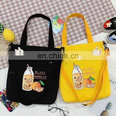 Bolsas Para Compras Reutilizables Venta Al Por Mayor Eco-friendly Custom Logo Sling Tote Bag With Zipper photo-4