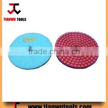 4" 125mm granite floor polishing pads