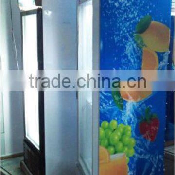 318L 368L Glass Refrigerator,Upright Showcase,Beer Refrigerator photo-3