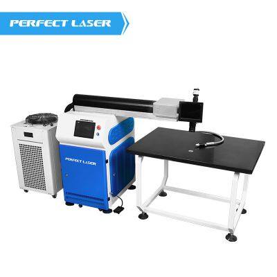 500W Table and Handheld 3d SS Aluminum advertising logo Channel Letter YAG Laser Welder