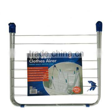 High quality indoor PP coated steel cloth dryer stand foldable hanging laundry airer folding table clothes dryer