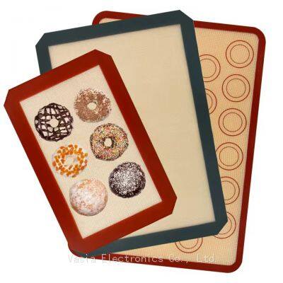 Eco-Friendly Silicone Baking Mat Set (3-Pack), Non-Toxic & Dishwasher Safe, Ideal for Macarons