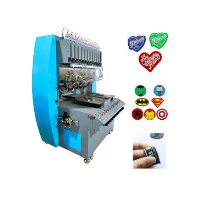 Rubber PVC Patches 2/3D Labels Making Machinery
