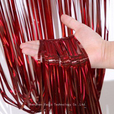 Wholesale Metallic Foil Curtains - 2/3 Pack, 3.2x8.2ft Sparkle Backdrops for Party Distributors photo-4