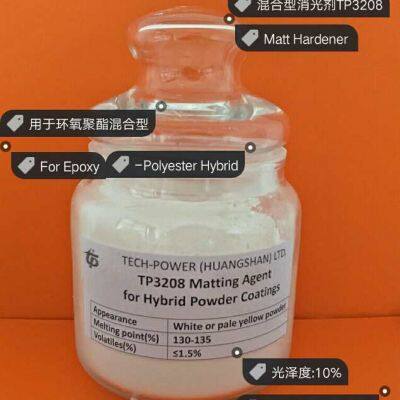 Semi Gloss Matting Agent Tp3208 for Epoxy Polyester Hybrid Powder Coatings