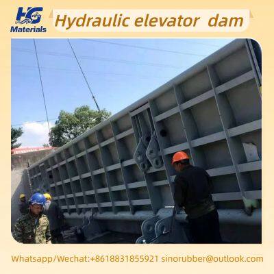 Hydraulic Elevator Sluice Dam for Water Storage, Irrigation, and Flood Control photo-1