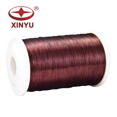 Xinyu Factory Price 155C Class F Modified Polyester Aluminum Enameled Wire for Electric Motor photo-1