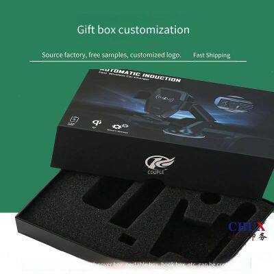 Индивидуально изготовленные упаковочные коробки, изысканные подарочные коробки, дизайн упаковки для чая, картонные книжные коробки с верхней и нижней крышками, цветопечатающий завод