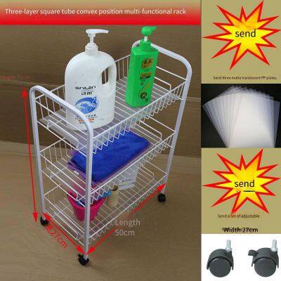 simple furniture multi-functional multi-layer storage rack trolley