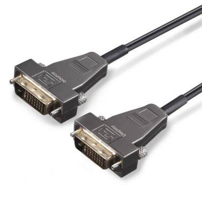 DVI Fiber Active Optical Cable-AOC 10.2Gbps 4K@30Hz