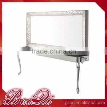 Beiqi 2016 Modern Style Used Cosmetic Decorative Borde Mirror Station Makeup Mirror Salon Furniture