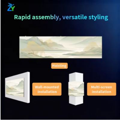 High Quality Full-color P3.91 Outdoor IP65 Waterproof Backlit LED Video Wall photo-4